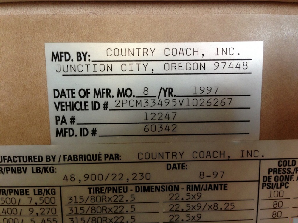 1998 Prevost Country Coach XL For Sale