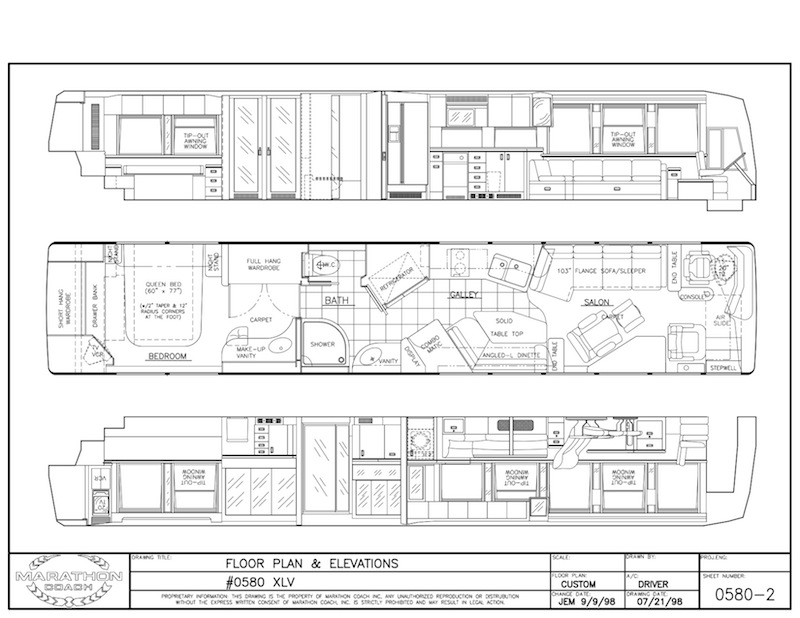 1999 Prevost Marathon XL For Sale