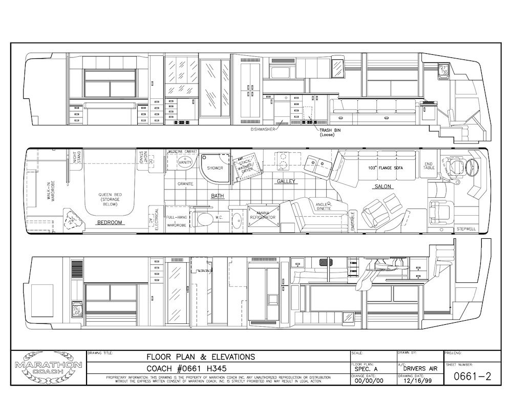 2000 Prevost Marathon H3-45 For Sale