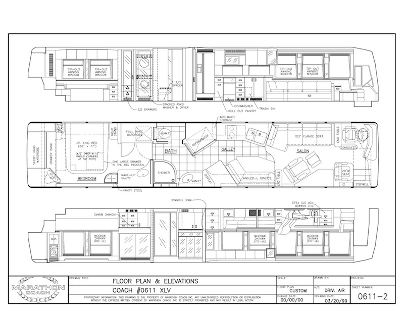 2000 Prevost Marathon XL For Sale