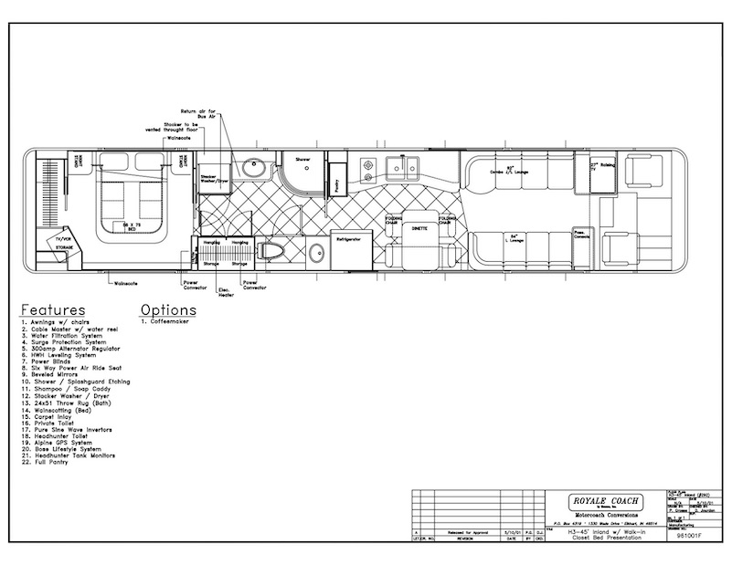 2000 Prevost Royale H3-45 For Sale