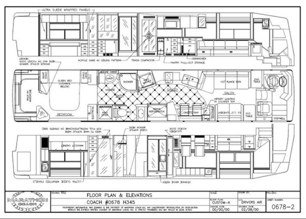 2001 Prevost Marathon H3-45 For Sale