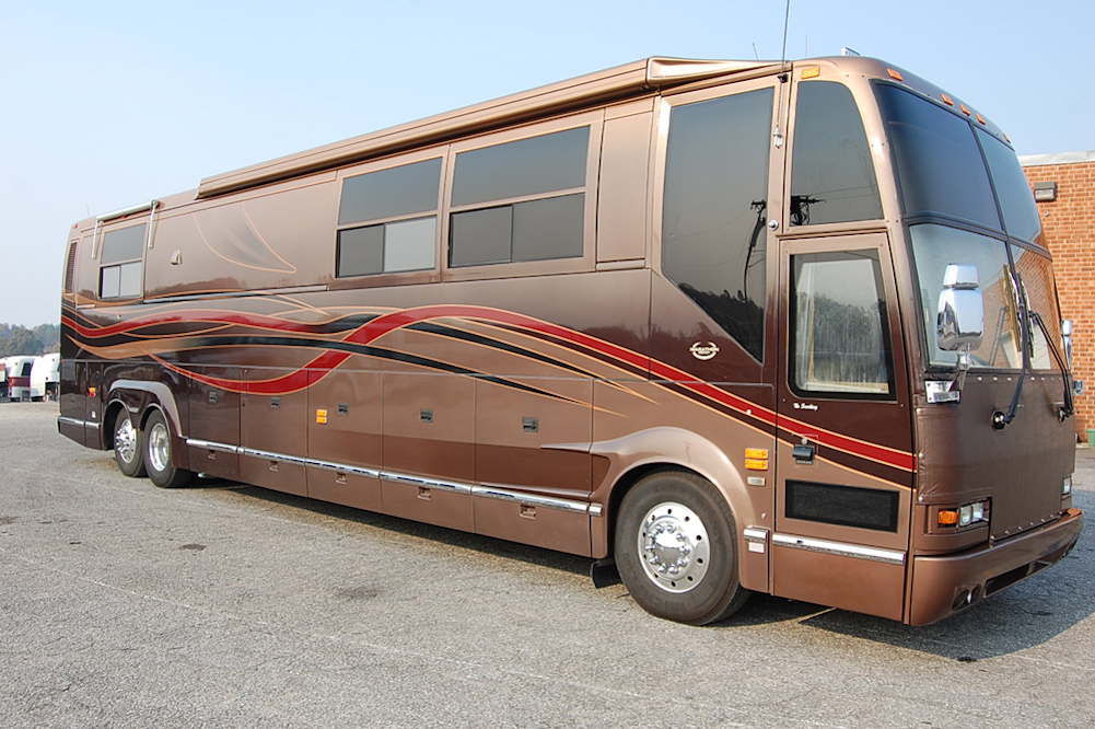 2001 Prevost Marathon H345Double Slide