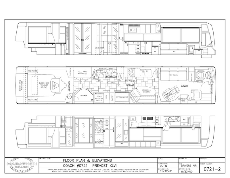 2001 Prevost Marathon XLII For Sale