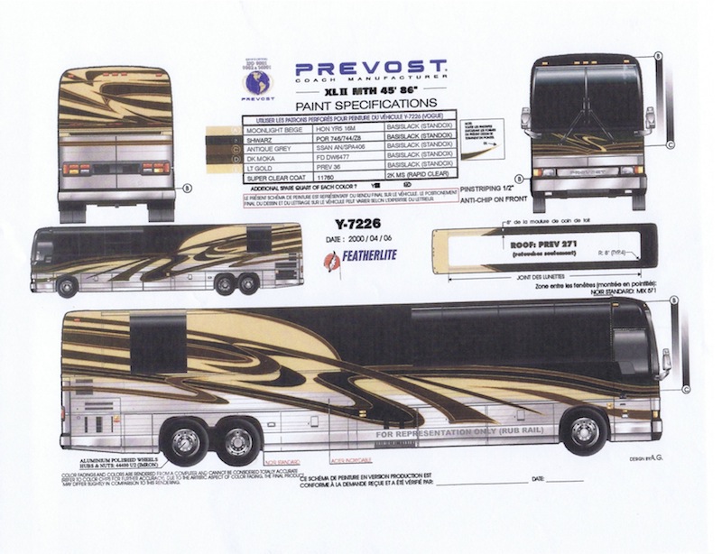 2001 Prevost Vantare XLII For Sale
