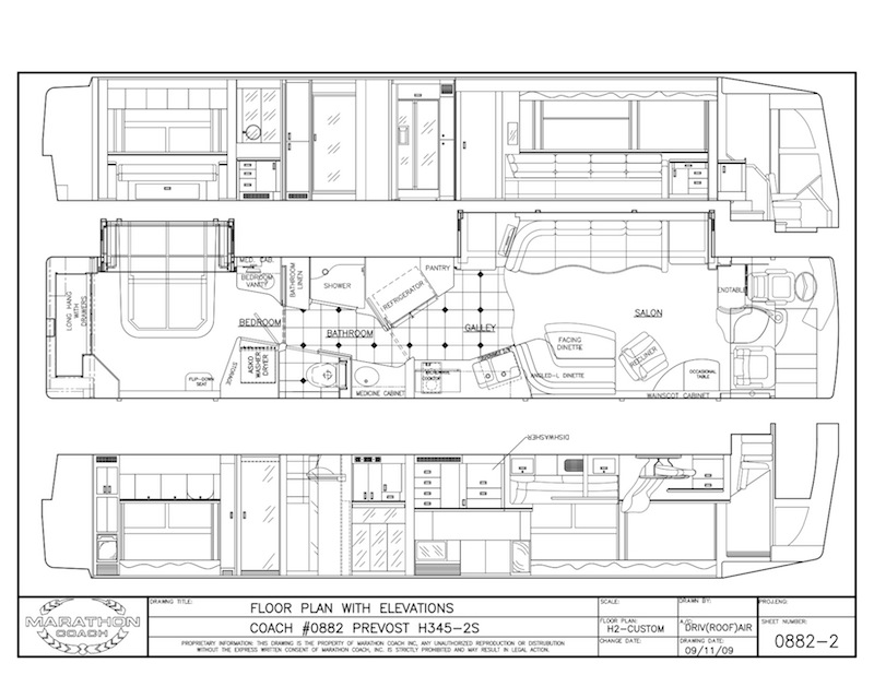 2005 Prevost Marathon H3-45 For Sale