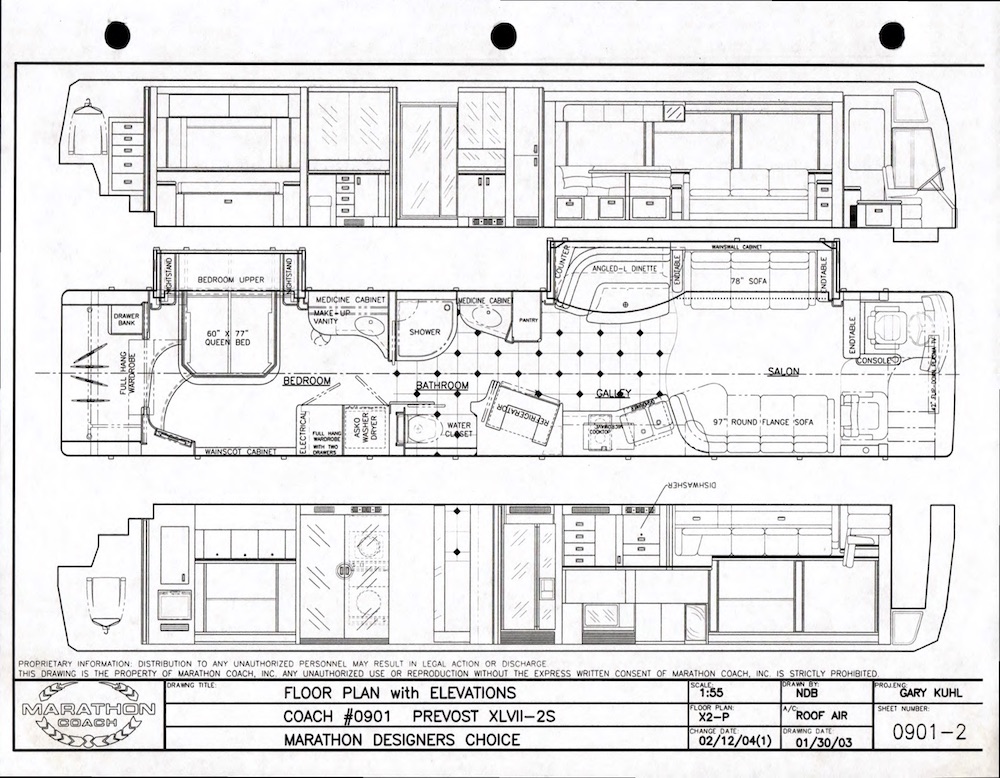 2005 Prevost Marathon XLII For Sale