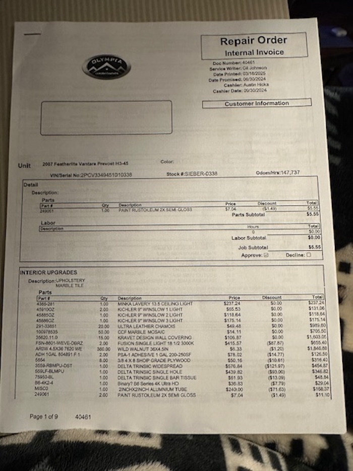 2007 Prevost Featherlite H3-45 For Sale