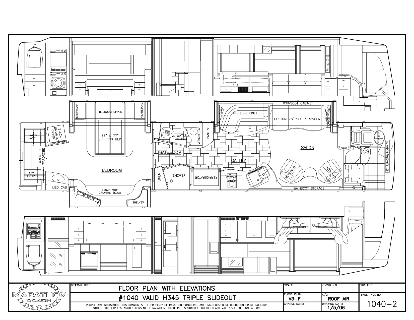 2007 Prevost Marathon H3-45 For Sale
