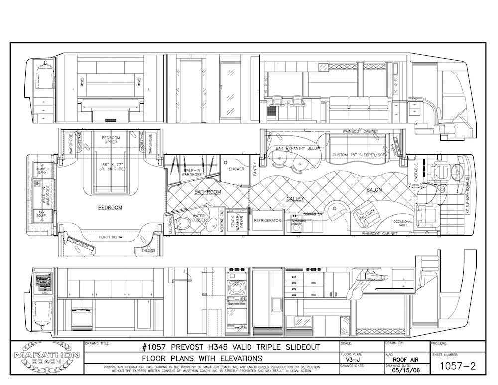 2005 Prevost Marathon H3-45 For Sale