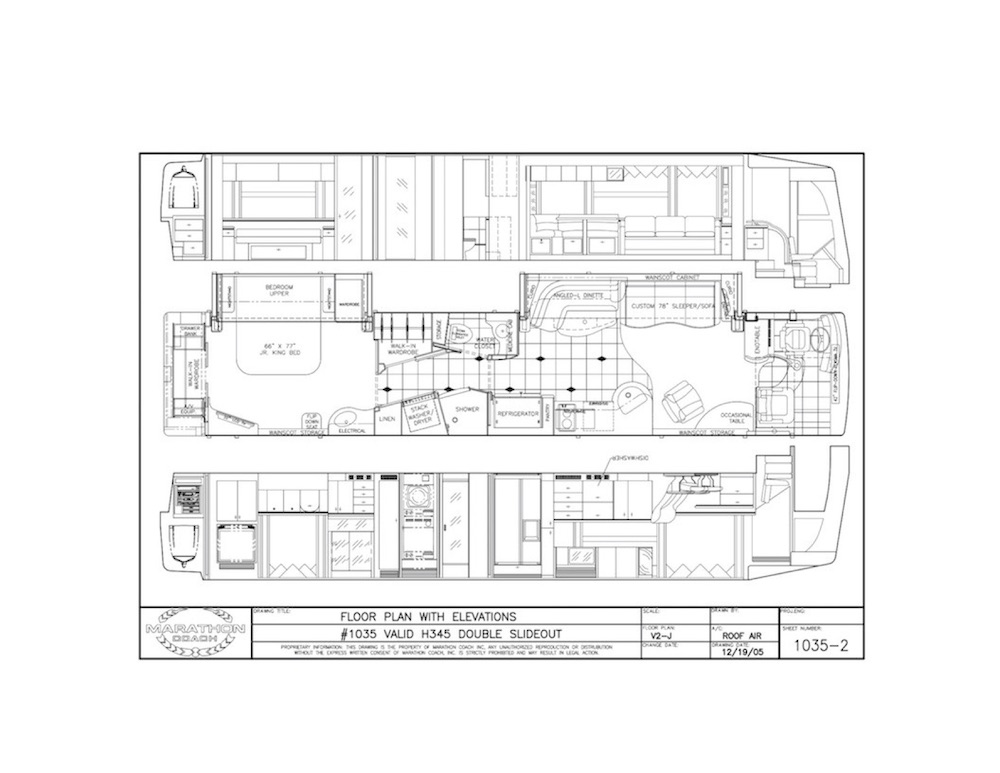 2007 Prevost Marathonn  H3-45 For Sale