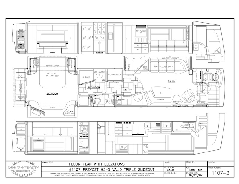 2008 Prevost Marathon H3-45 For Sale