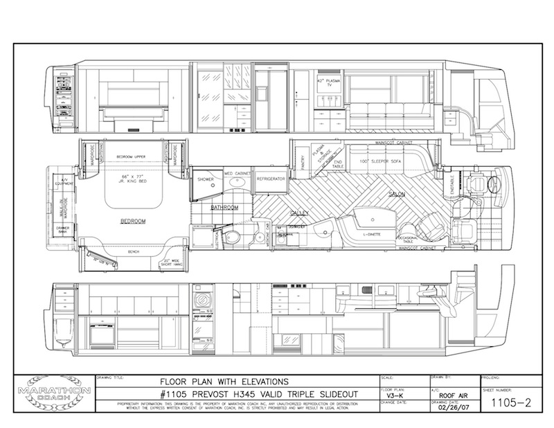 2008 Prevost Marathon H3-45 For Sale