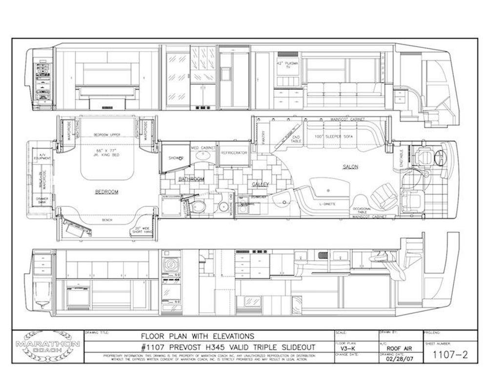 2008 Prevost Marathon H3-45 For Sale