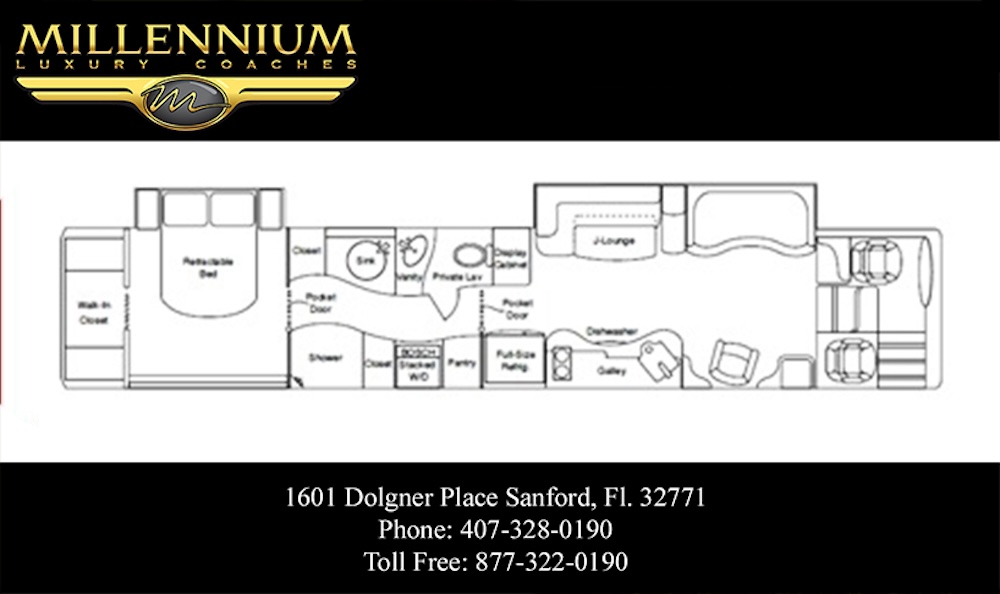 2008 Prevost Millennium XLII For Sale