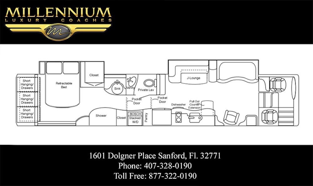 2009 Prevost  Millennium H3-45 For Sale