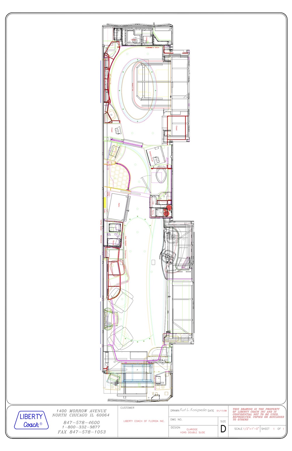 2009 Prevost Liberty H3-45 For Sale