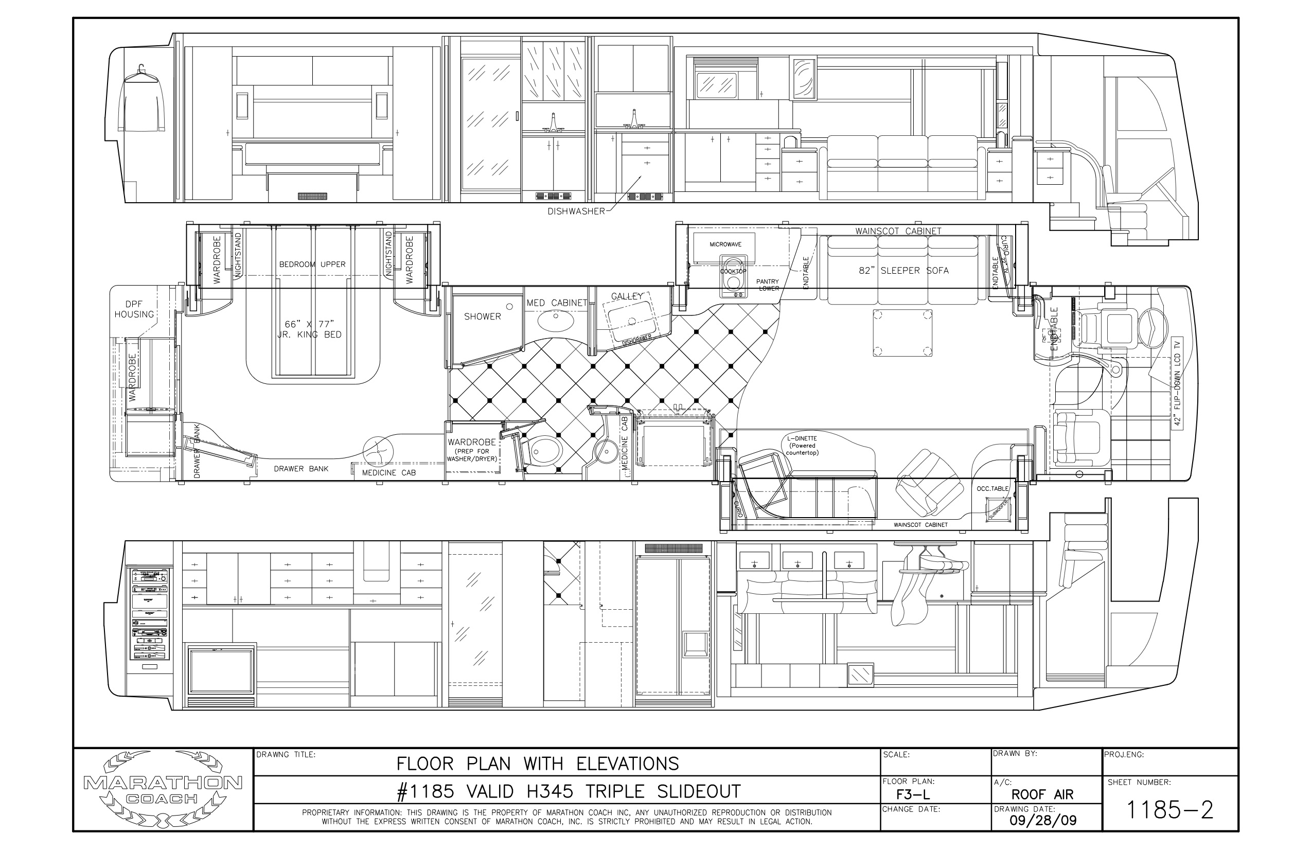 2010 Prevost Marathon H3-45 For Sale