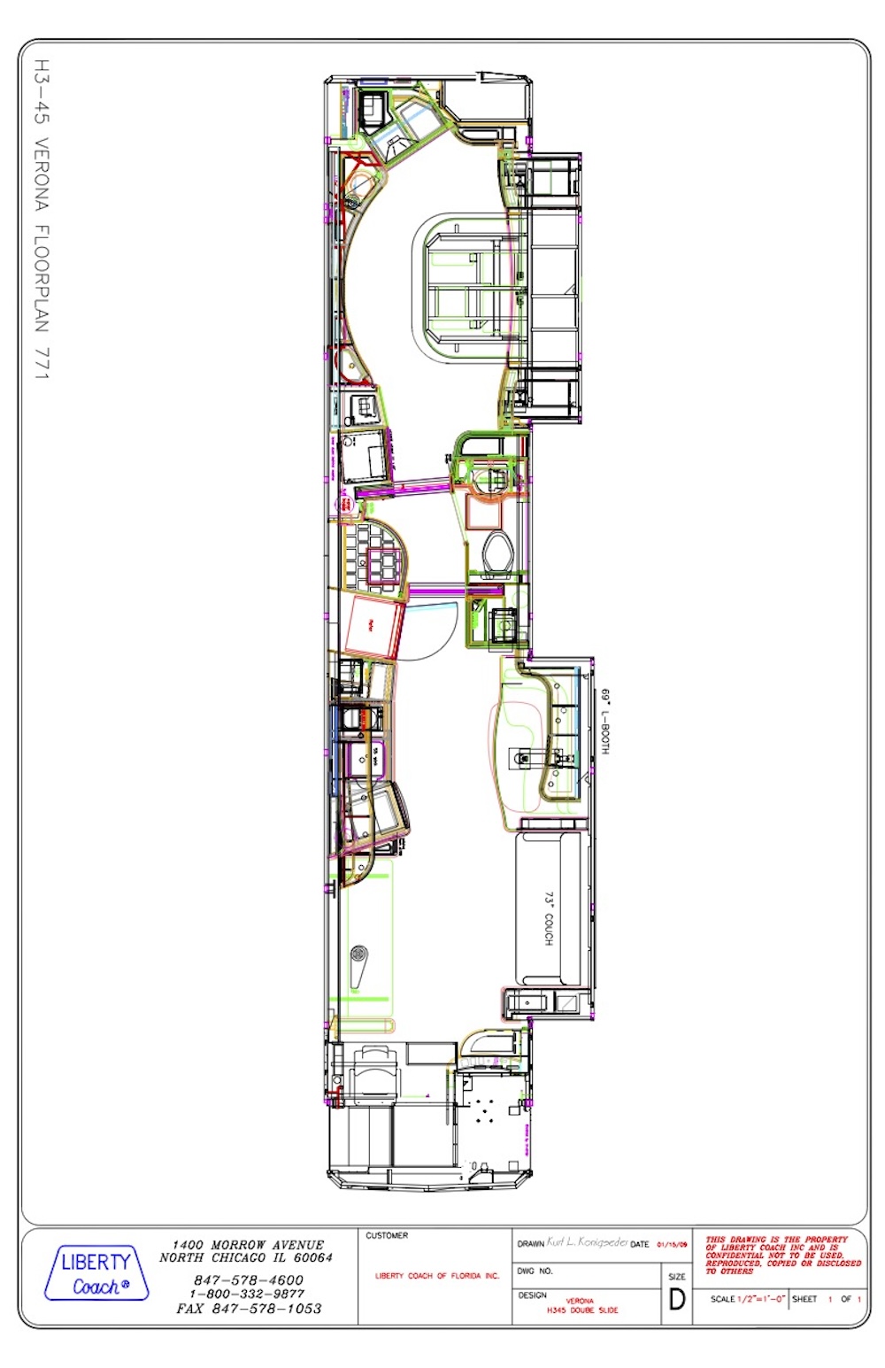 2014 Prevost Liberty  H3-45 For Sale