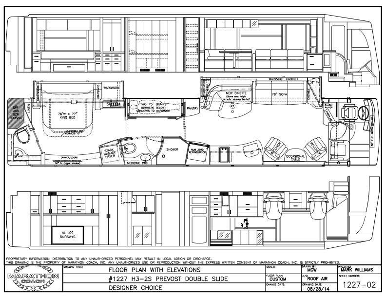 2016 Prevost Marathon H3-45 For Sale