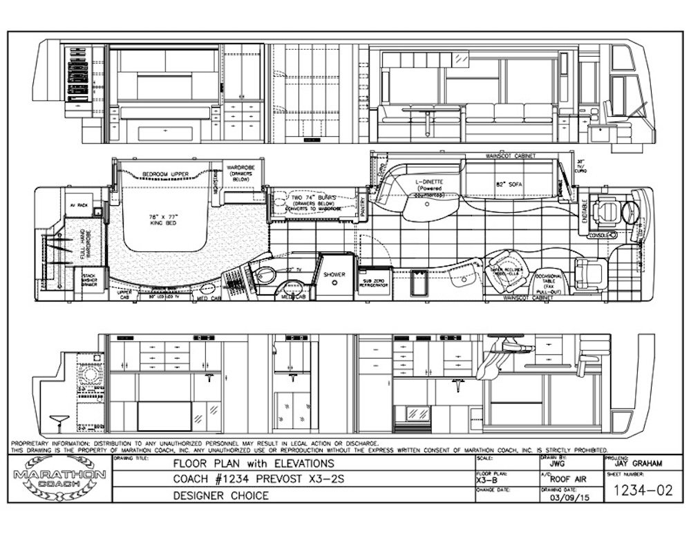 2016 Prevost Marathon X3 For Sale