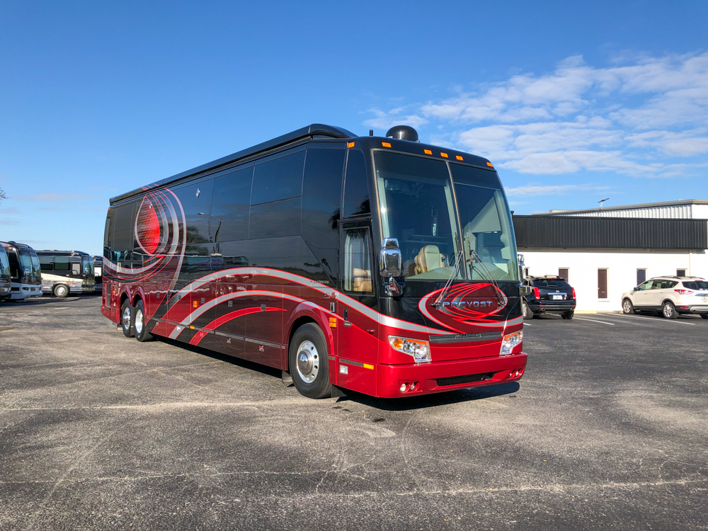 2017 Prevost Millennium H345Triple Slide