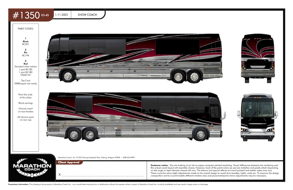 2022 Prevost Marathon X3 For Sale