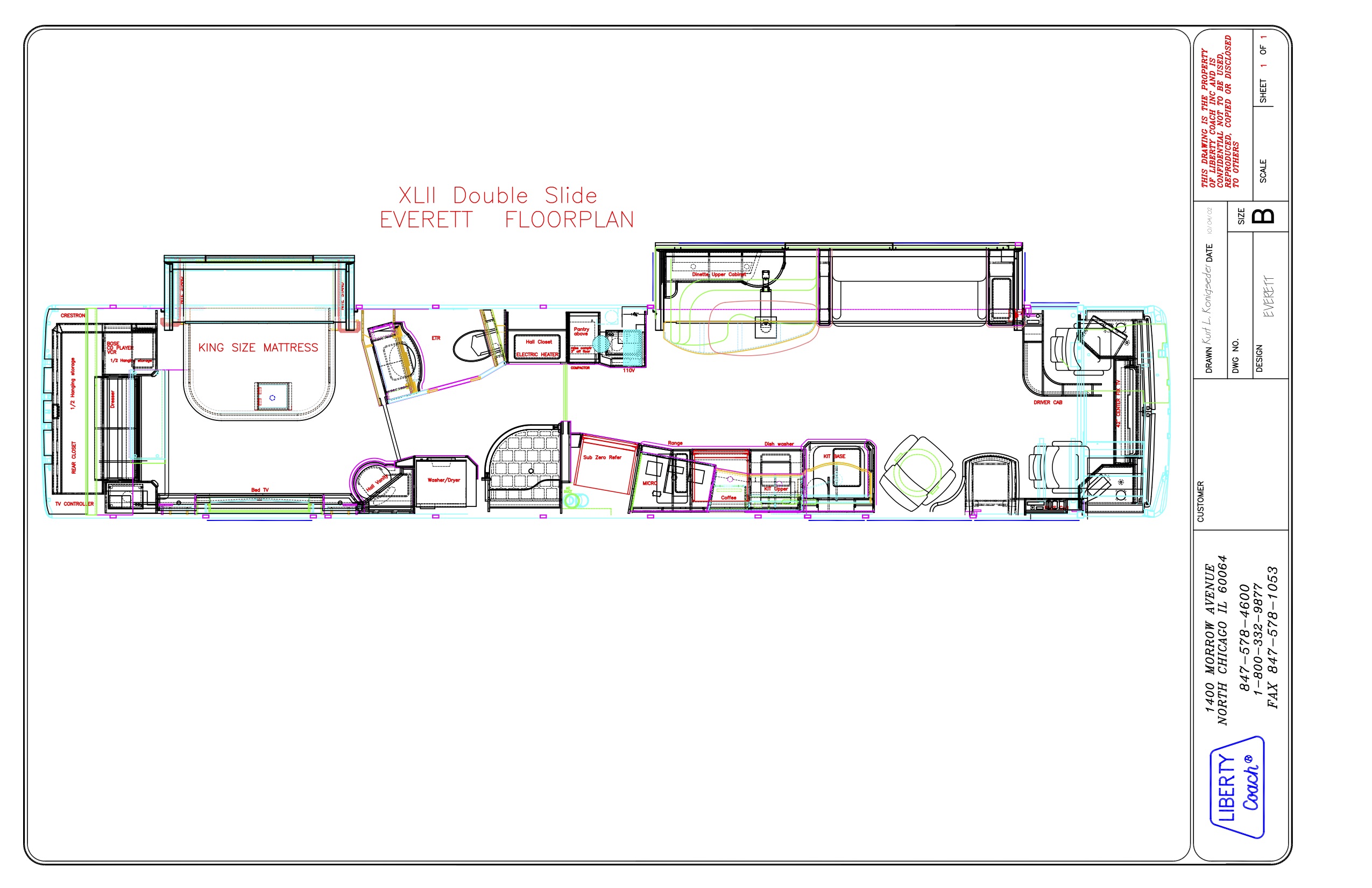 2005 Prevost Liberty XLII For Sale