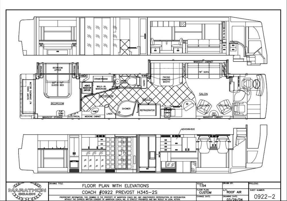 2005 Prevost Marathon H3-45 For Sale