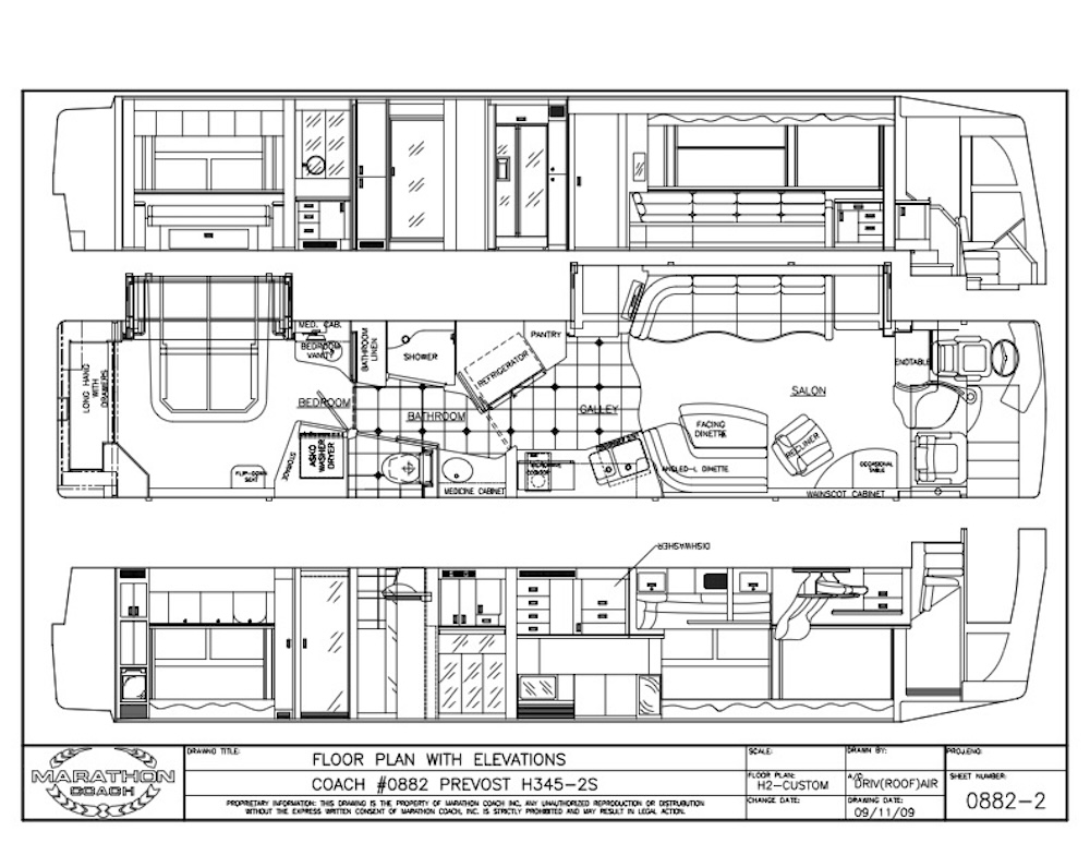 2005 Prevost Marathon H3-45 For Sale