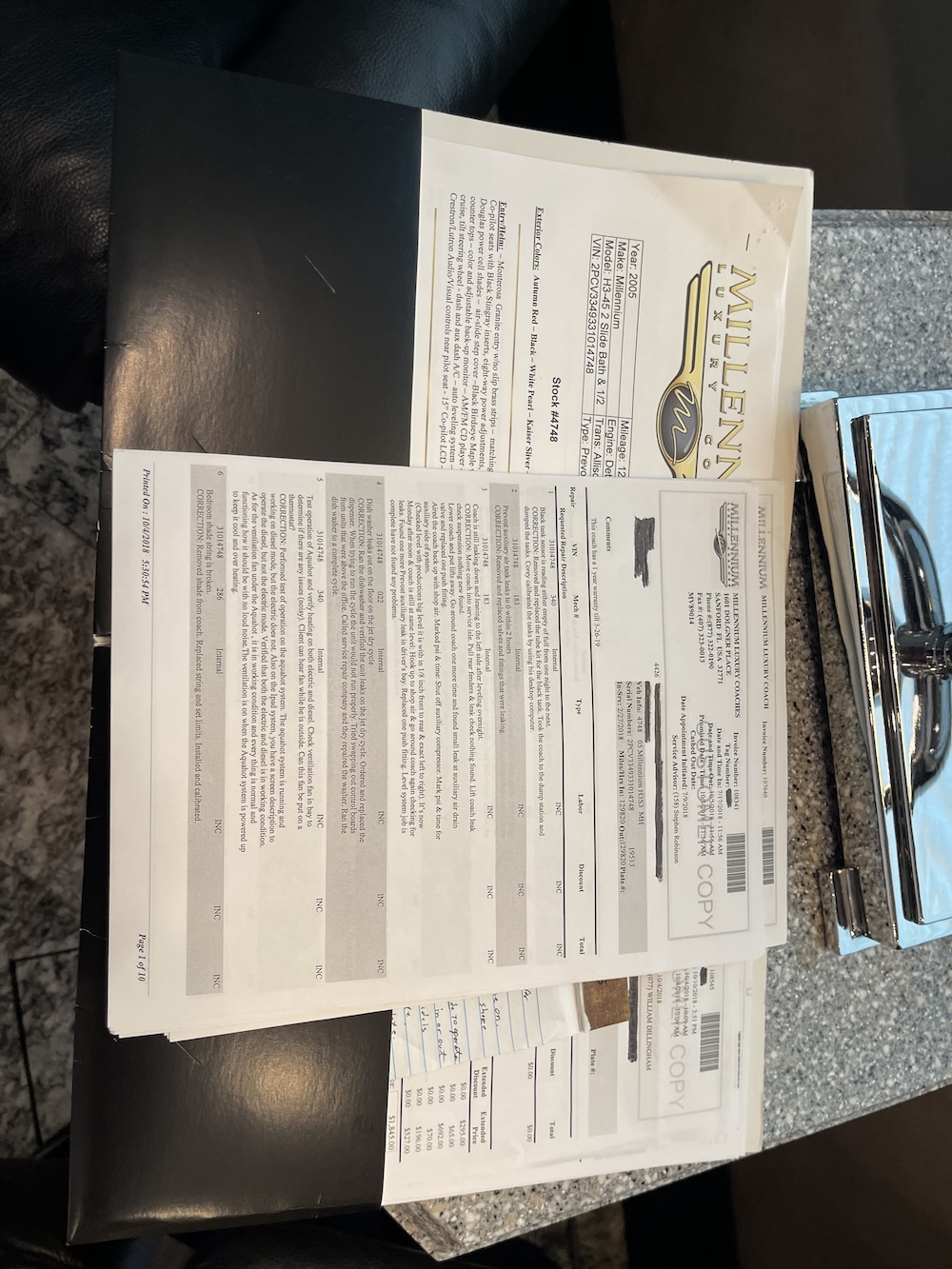 2005 Prevost  Millennium H3-45 For Sale