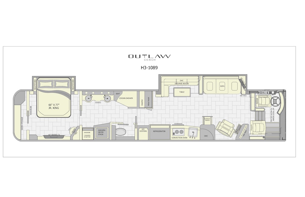 2011 Prevost Outlaw H3-45 For Sale