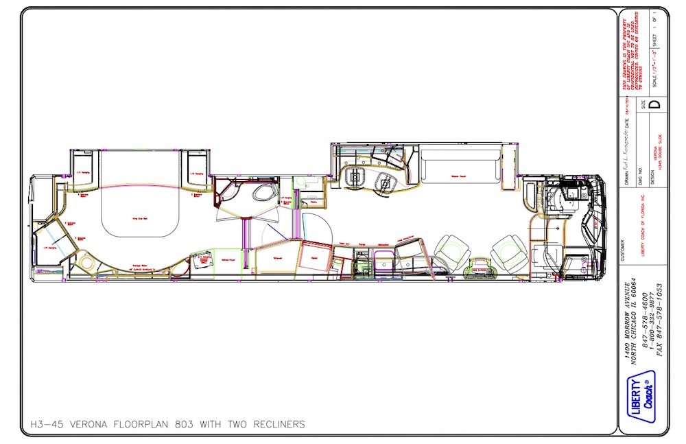 2013 Prevost Liberty H3-45 For Sale