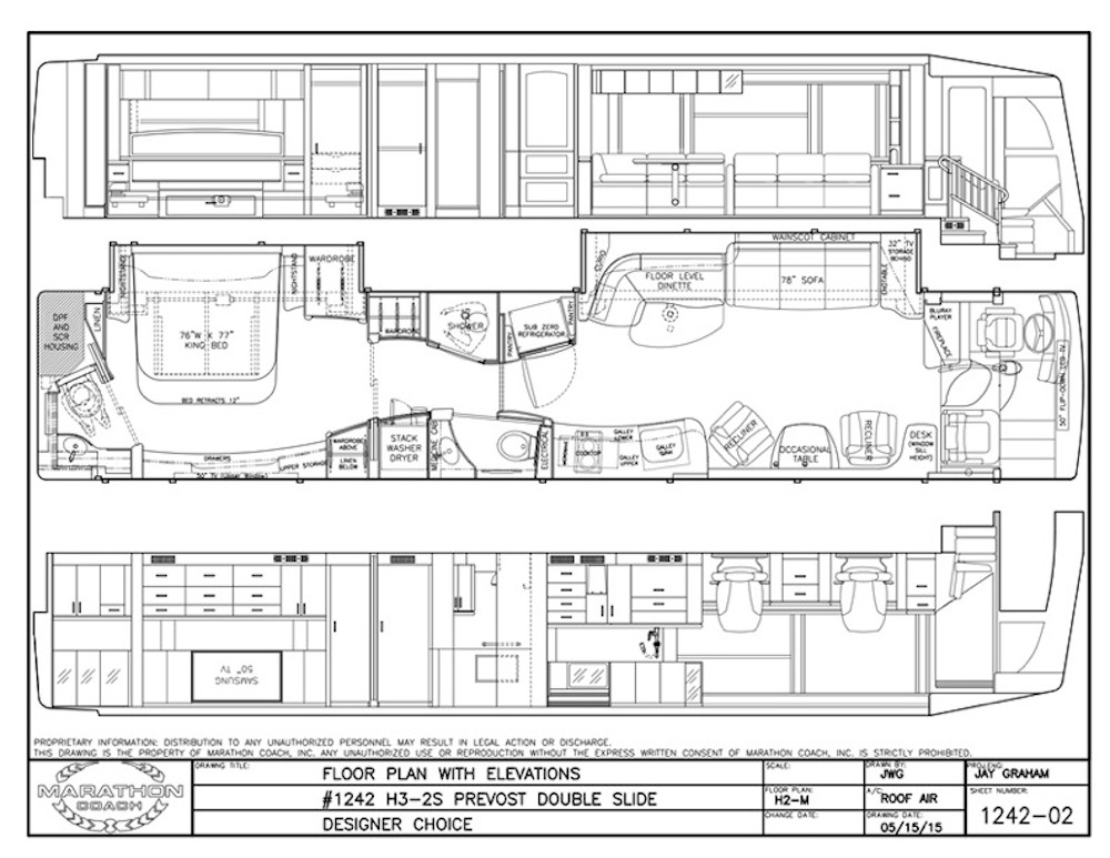 2017 Prevost Marathon H3-45 For Sale