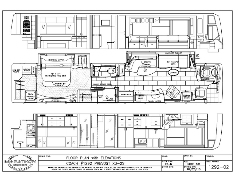 2019 Prevost Marathon X3 For Sale